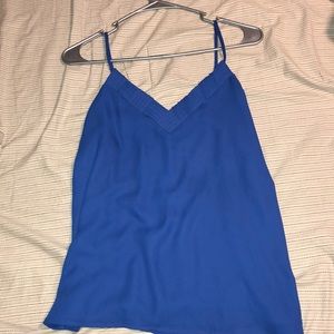 Cute royal blue tank top